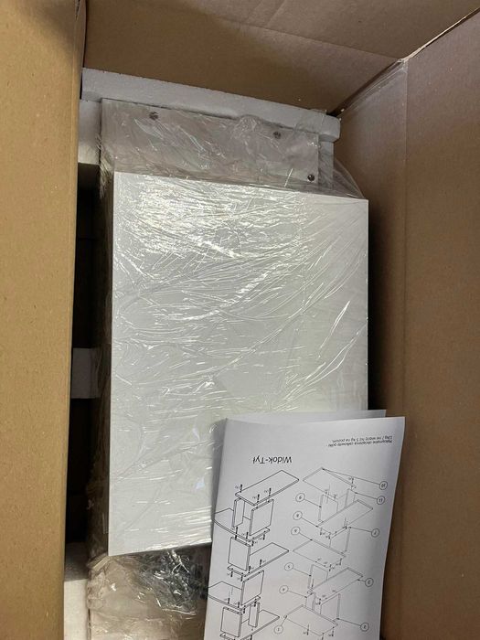 NOWA Pojemna półka narożna wisząca regał na książki