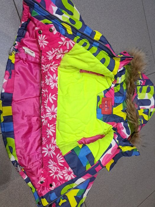 Костюм зимній для дівчинки на зріст 86см