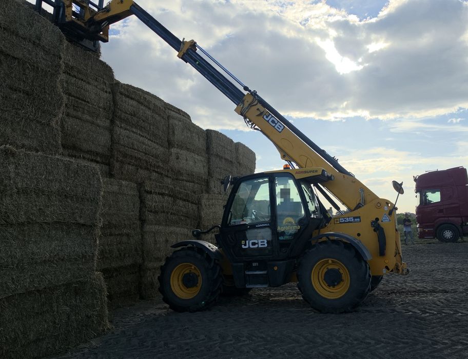 Ładowarka teleskopowa JCB 535-95 AGRI SUPER najlepszy model rolnicza 145KM 541-70 manitou 940 merlo