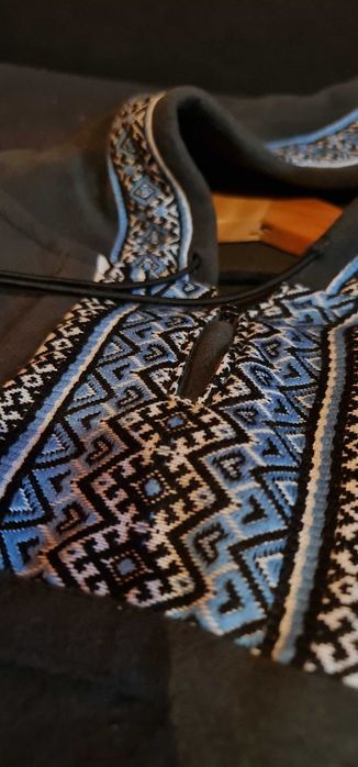 Bluza wełniana męska słowiańska  z haftem NOWA roz L