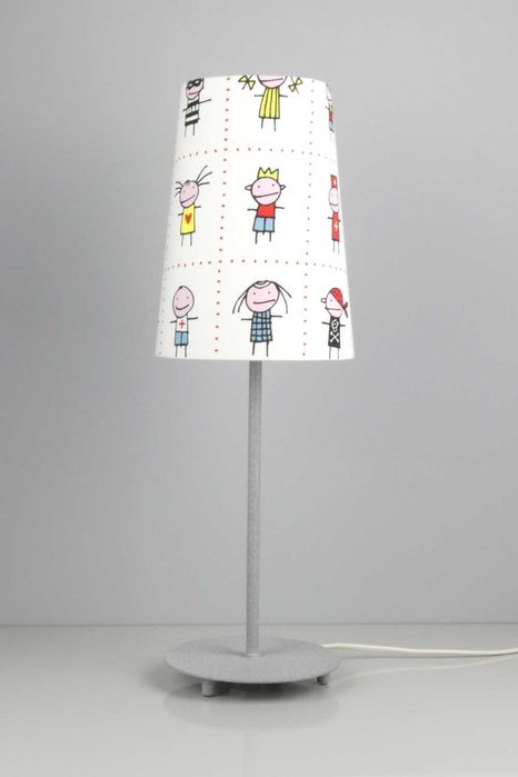 Lampa stołowa dziecięca w ludziki - wyprzedaż magazynowa