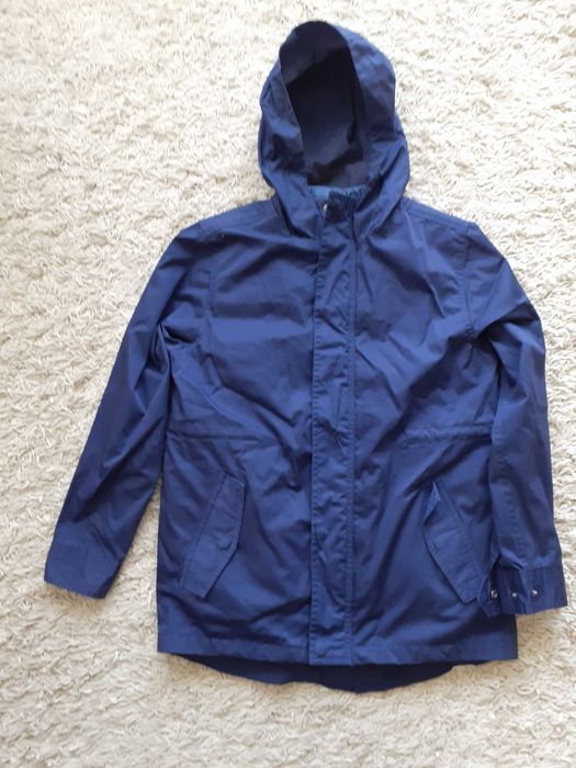 Kurtka Parka granatowa 152cm. Wiosna-jesień