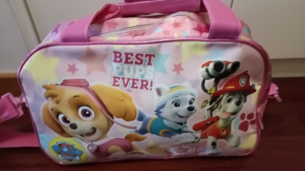 Dois Sacos de Desporto Criança - Princesa Sofia e Patrulha Pata