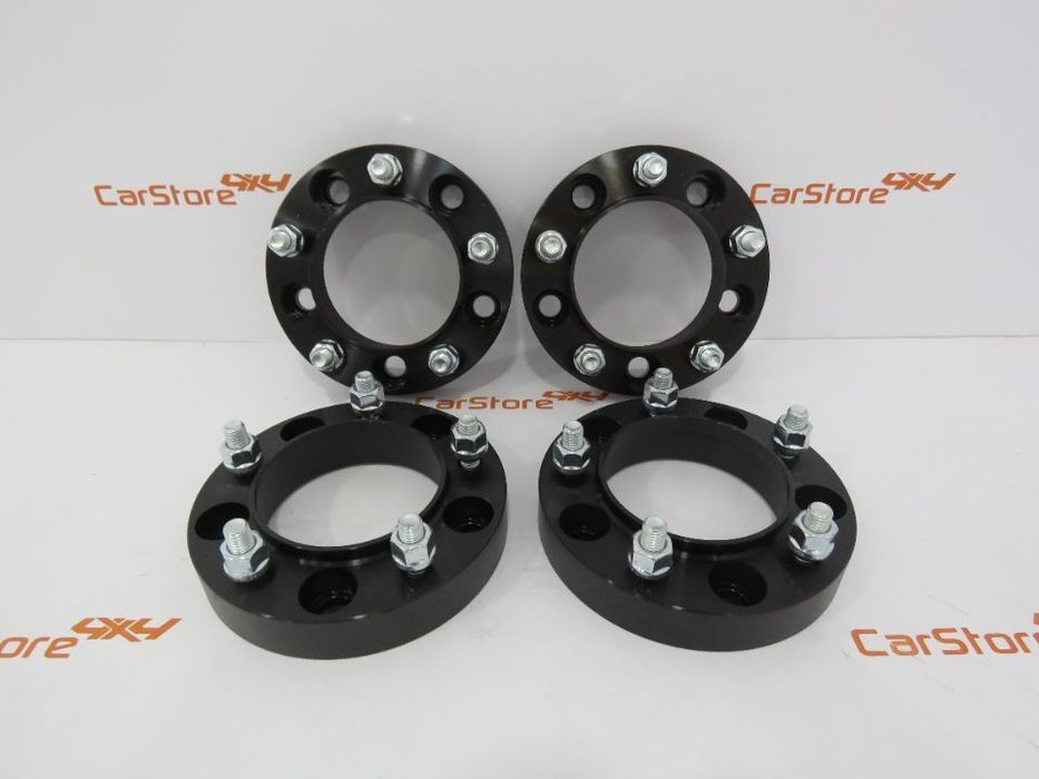 Espaçadores 4x4 5x139.7 30mm Suzuki  C Anel Centrador Pretos