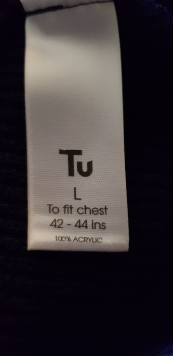 Sweter męski kolor granat