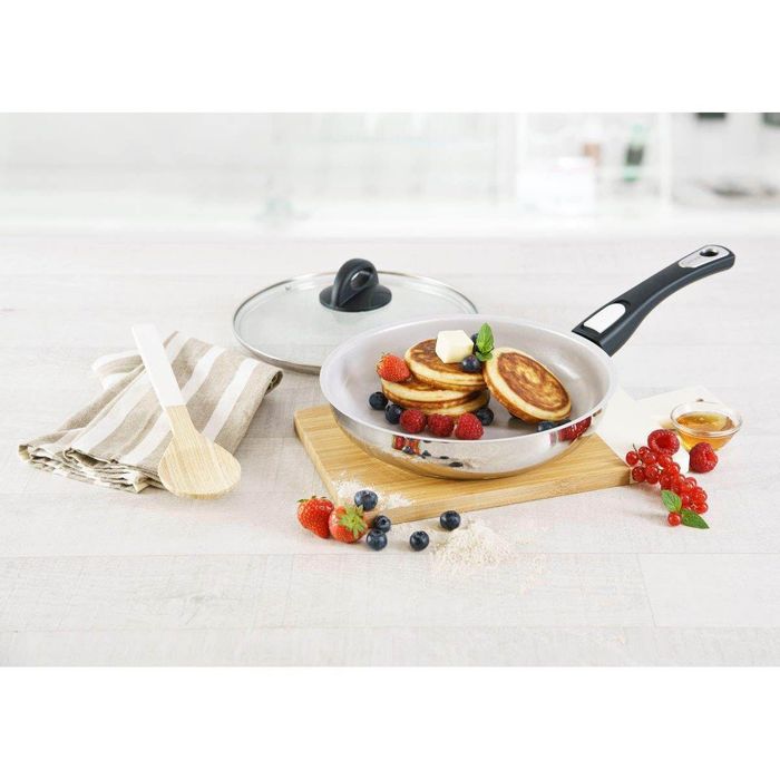 Genius Cerafit Steel patelnia  stal nierdzewna – 28 cm