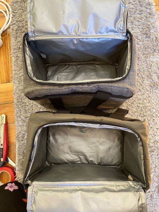 Duas Bolsa térmicas- levantar Vila de Prado