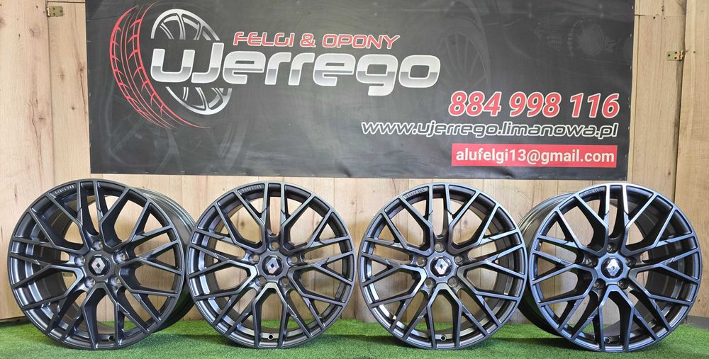 NOWE ALUFELGI RENAULT 17x5x114,3 - Clio, Megane,Scenic, Talisman,ZOE