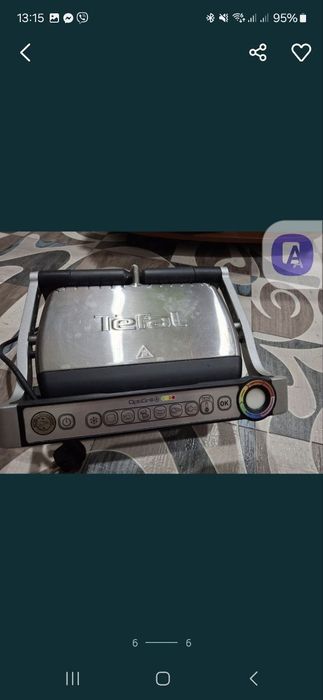 Гриль Тефаль Tefal почти без использования