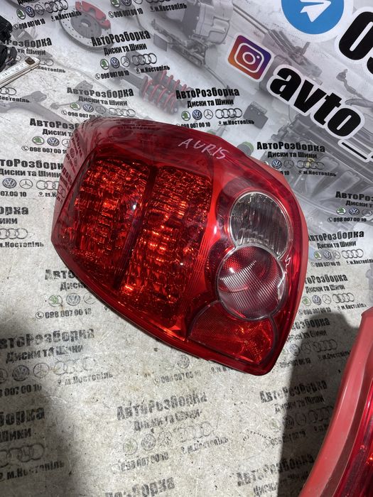 Стоп Ліхтар Toyota Auris 2007-2009 Стопи Тойота Ауріс Ліхтарі