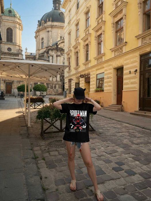 Футболка Spider Man / Людина павук та Самурай