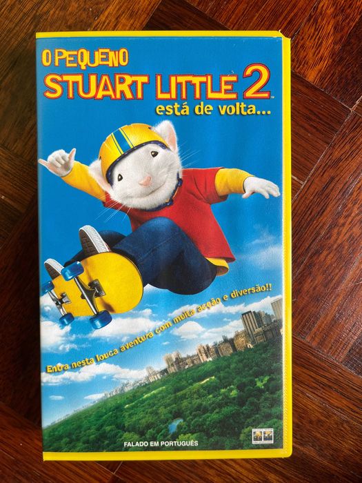 VHS Stuart Little 2 (2002, Minkoff) PT-PT Dubbed64284221660035120