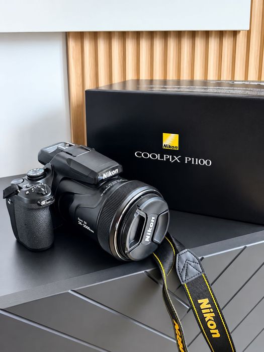 Nikon P1100 – potężny ZOOM 3000mm | Księżyc, ptaki, obserwacja + ND100000