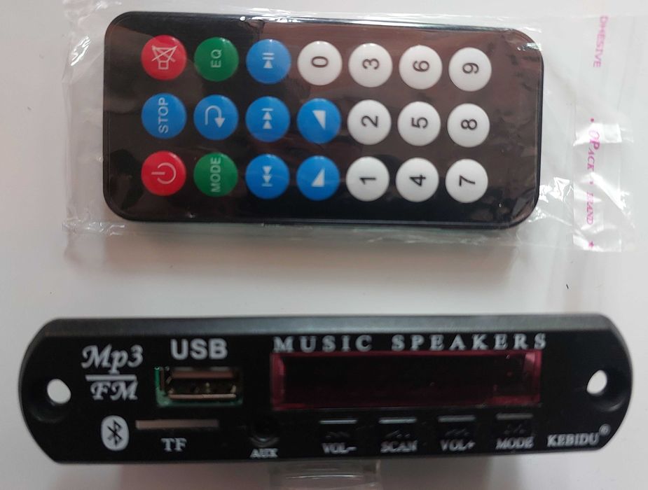 Модуль 7-12в MP3 FM радіо  Bluetooth 5.0  Kebidu