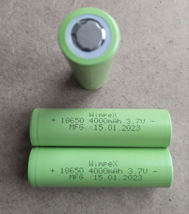 Аккумулятор Li-Ion 18650 4000mAh 3.7V для фонарей и электроинструмента