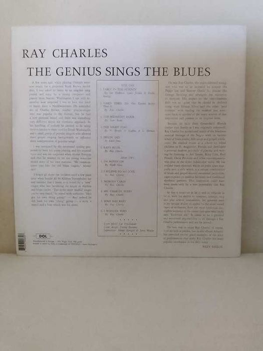 Ray Charles – The Genius Sings the Blues