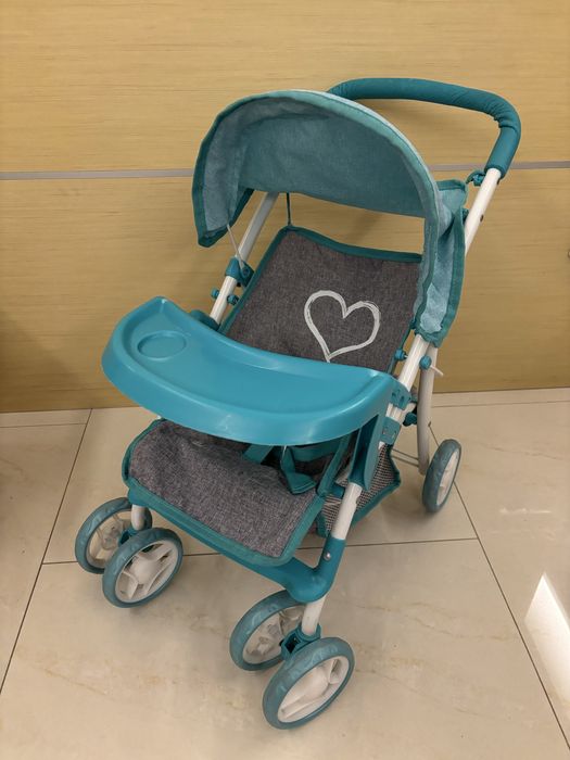 Wózek dla lalek Milly Mally, składany, Mint