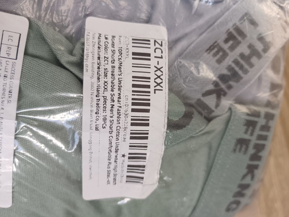 10x bokserki 3XL