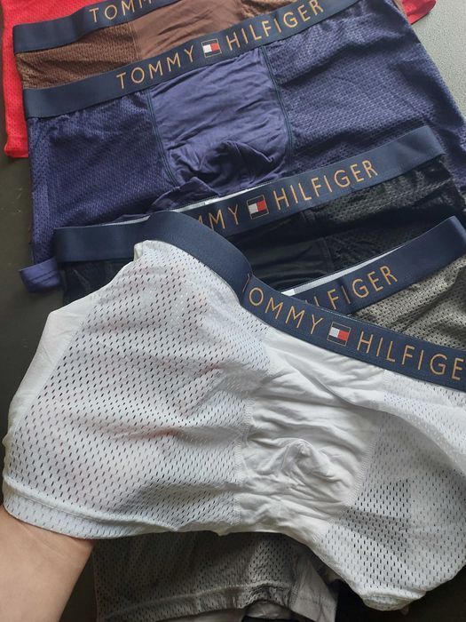 Чоловічі труси Tommy Hilfiger в сітку, дихаючі. Мужские летние/тонкие/легкие боксеры