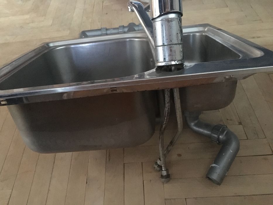 Нержавііка Набір Мийка на кухню  змішувач ArmaturA