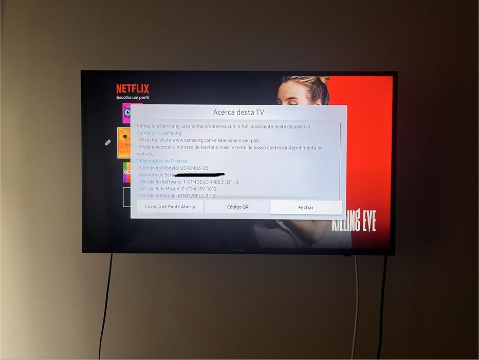 Samsung Crystal UHD (4K) 40”