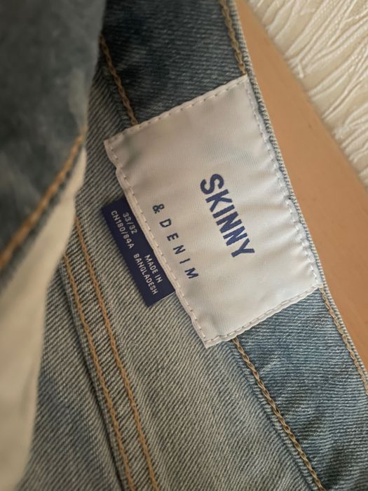Джинси HM Skinny чоловічі 33/32