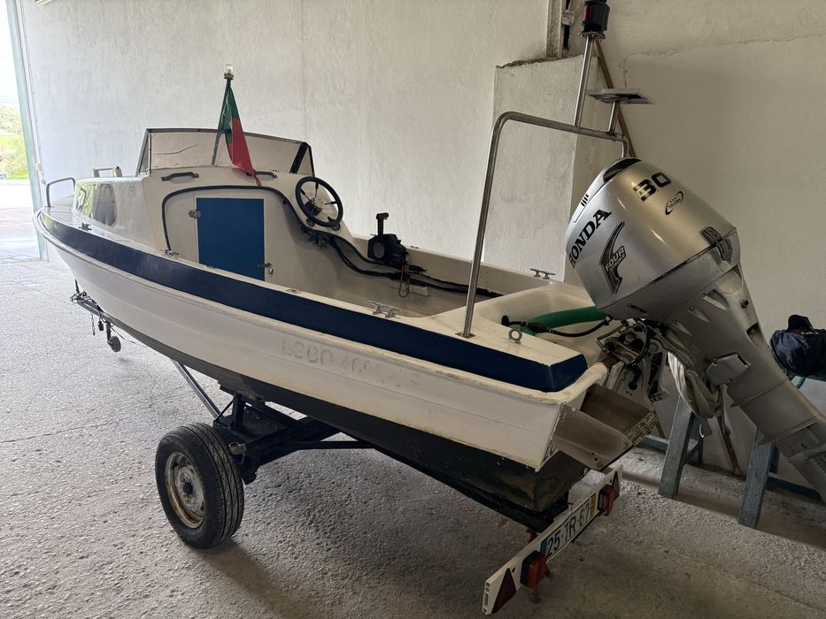 Obe 470 com Honda 30 Hp