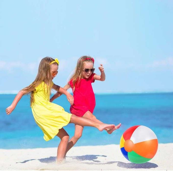 8 x Nadmuchiwane kule wodne, piłka plażowa, piłka plażowa, na basen