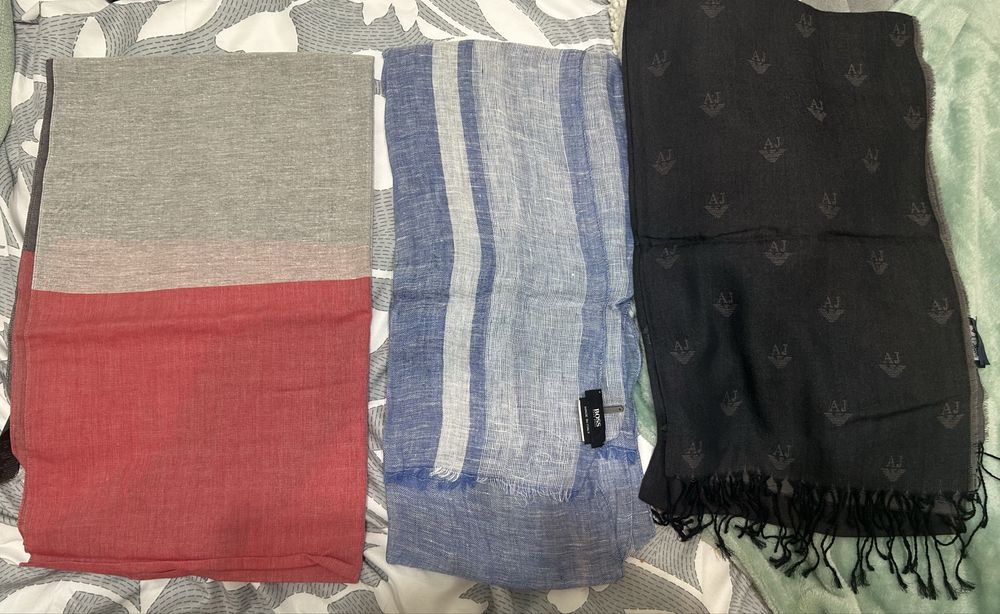 Cachecois verão Armani e Boss