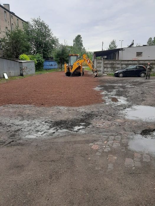 Usługi koparko ładowarką * Śląsk * Czeladź * Katowice * Sosnowiec