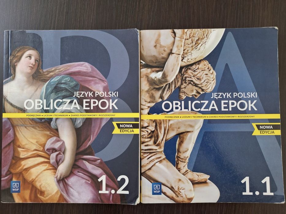 Podręczniki Oblicza epok 1.1 i 1.2 ZESTAW