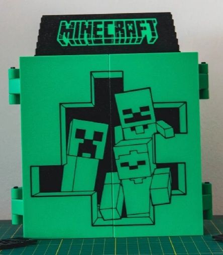 ‼️РОЗПРОДАЖ‼️ Бокс/Стенд/Підставка/Поличка для Фігурок Kinder Minecraft з Майнкрафт