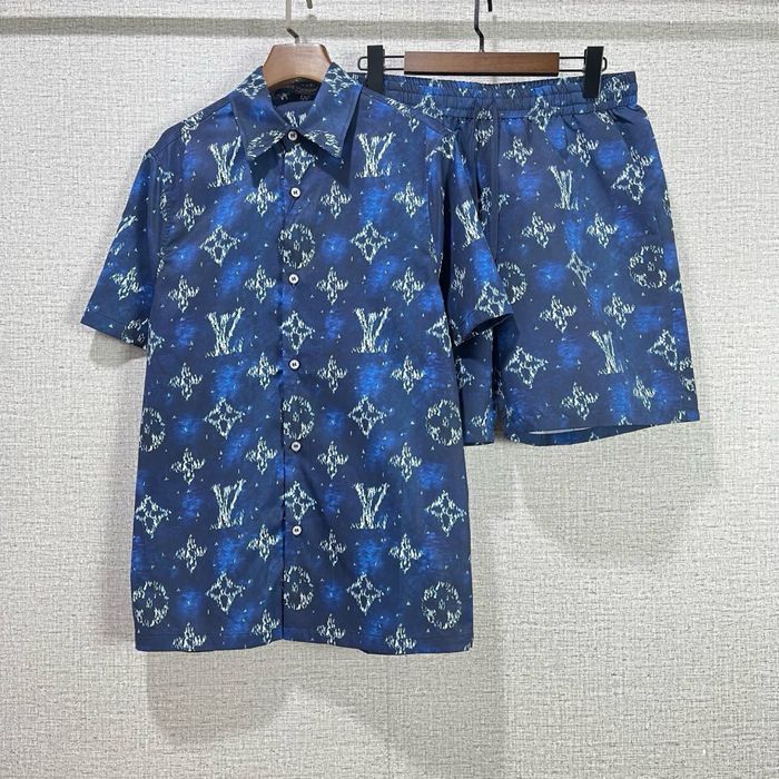 BARBERRY футболка шорты комплект костюм мужской летний louis vuitton