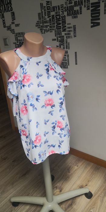 Bluzka w kwiaty S