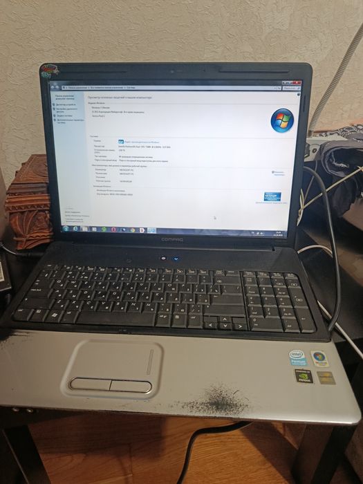 Hp Compaq Presario CQ70. робочий.велика діагональ екрану.