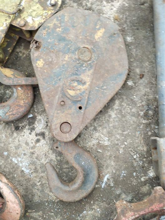 Таль,тельфер 1 тонна тележка,крюк,гак