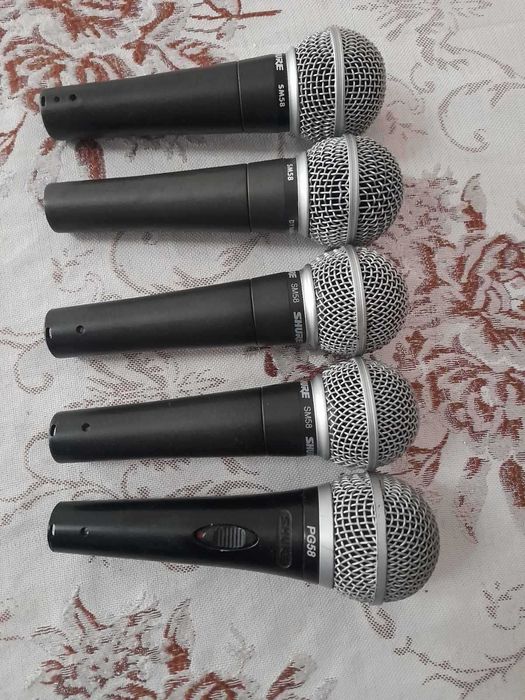 Мікрофони Shure SM58 Mexico із США