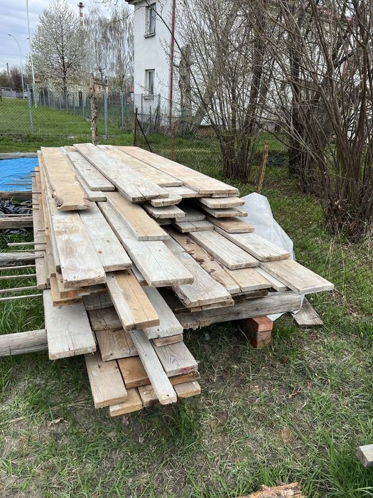 Deski szalunkowe 32mm 4m3