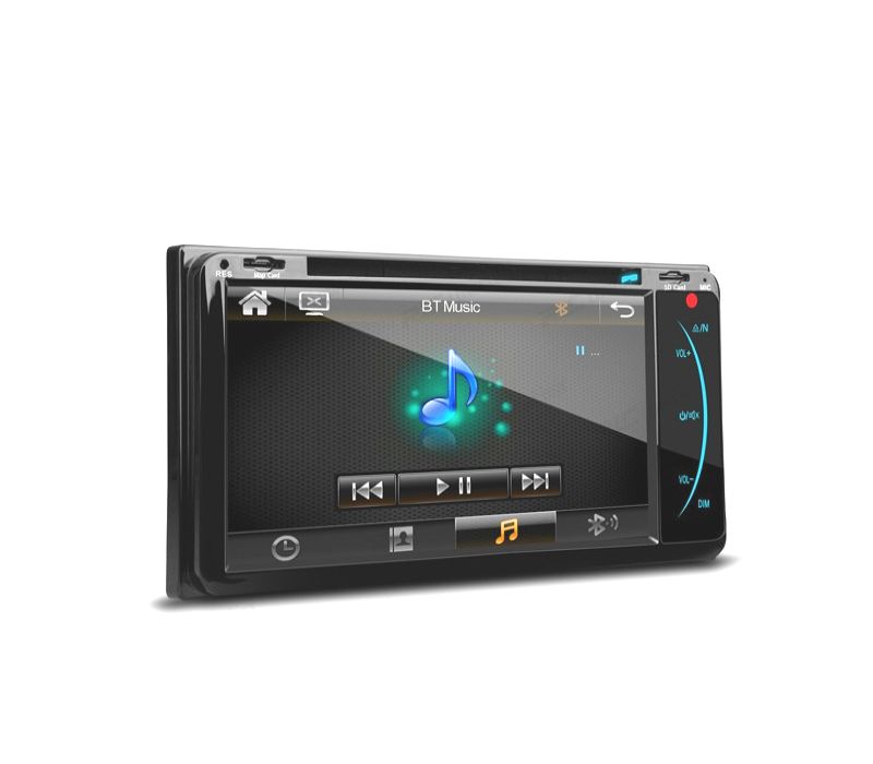 AUTO RADIO 2DIN GPS 7" HD TÁCTIL PARA TOYOTA BLUETOOTH USB SD