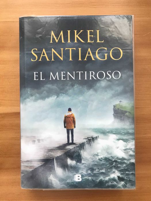 EL MENTIROSO   Mikel Santiago   książka po hiszpańsku