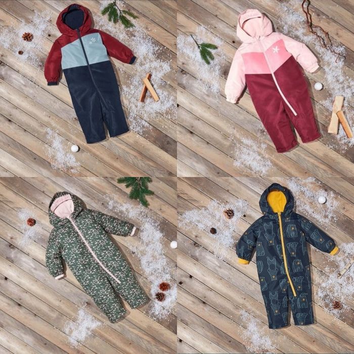 Дитячий термо комбінезон 86 92 98 104 lupilu комбинезон