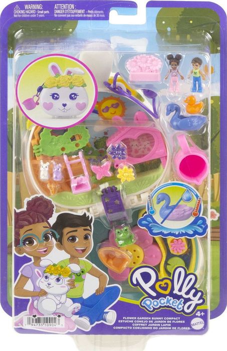 Polly Pocket Ogród króliczka Lalki Zestaw