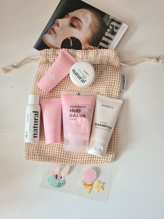 Swederm zestaw hud salva kremy travel set
