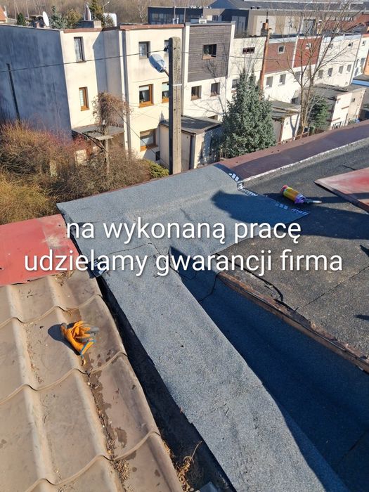 Naprawy przecieki, malowanie dachu,renowacja