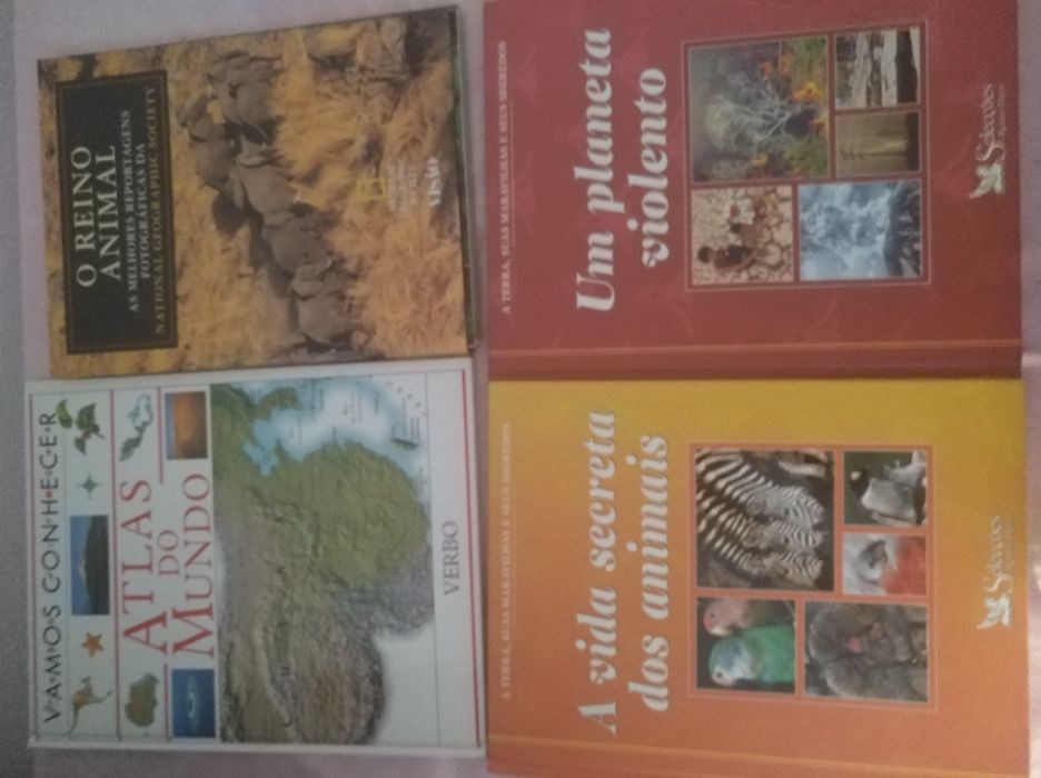 Livros juvenis (áreas Ciências e História)