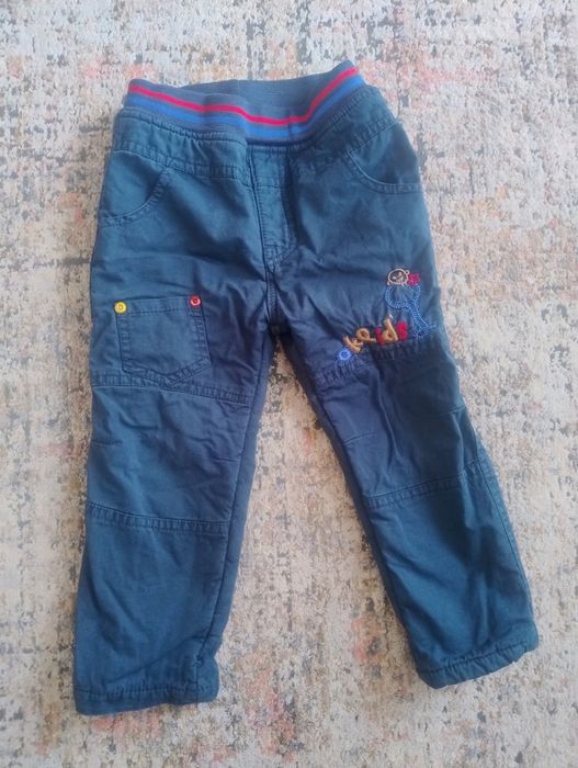 Spodnie ocieplane na gumkę 98/ 104