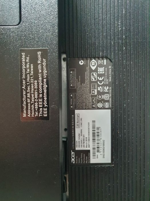 Monitor Acer. xB 240 H