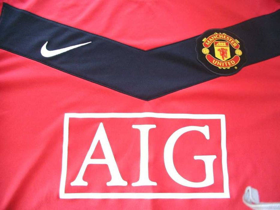 Koszulka Piłkarska Manchester United Nike sezon 09 roz XL Łódź ...