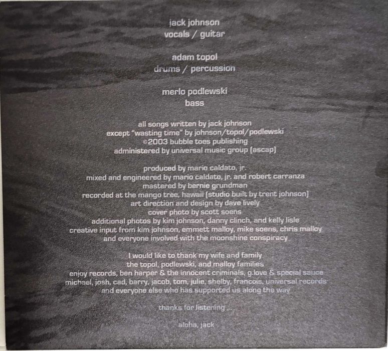 3 фірмених CD Jack Johnson