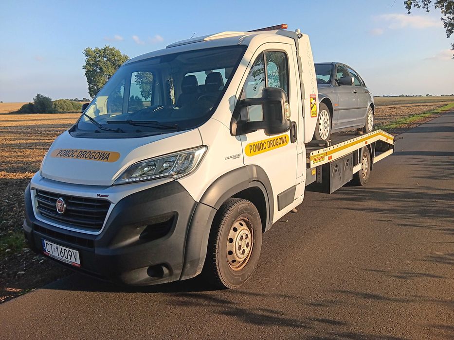 Pomoc Drogowa Toruń Łysomice 24H Laweta Autostrada A1 Lubicz